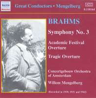 BRAHMS: Symphony no. 3