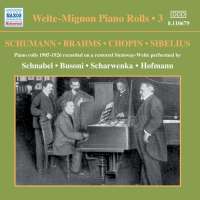 Welte-Mignon Piano Rolls, Vol. 3 (1905-1926)
