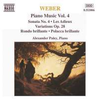 WEBER: Piano Music, Vol. 4