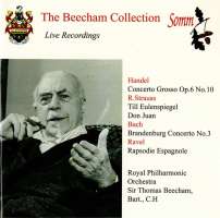 The Beecham Collection: Handel, R. Strauss, J.S. Bach & Ravel