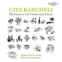 Kancheli: Miniatures for Violin and Piano