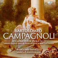 Campagnoli: 41 Caprices for Viola Op. 22