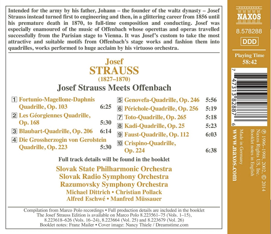 Strauss J:Josef Strauss Meets Offenbach - slide-1