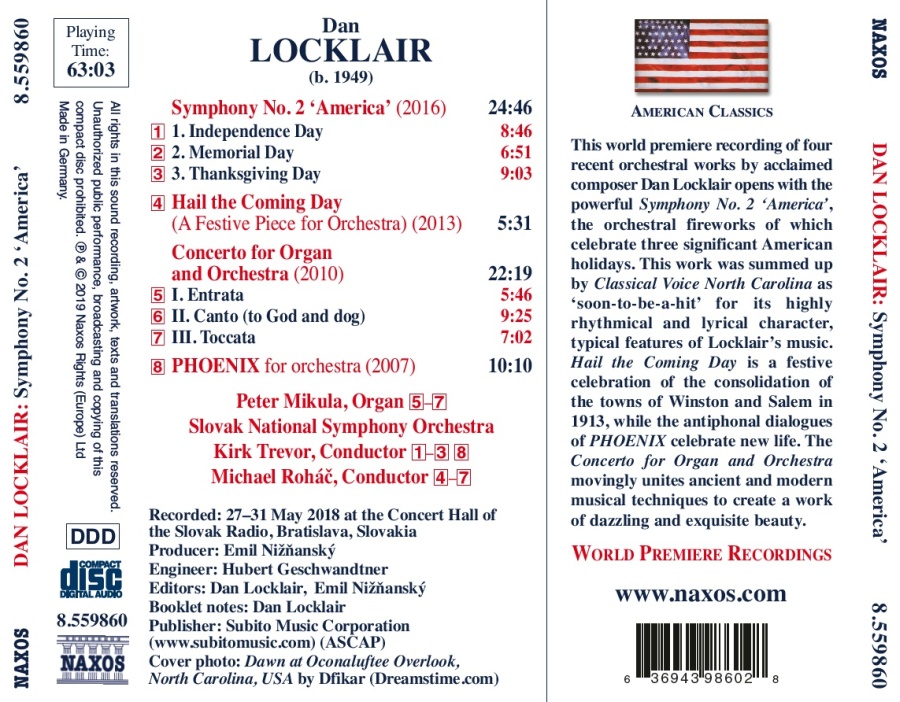 Locklair: Symphony No. 2 ‘America’ - slide-1