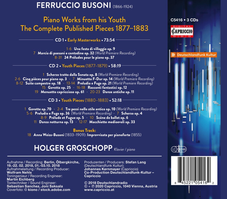 Busoni: Early Masterpieces - slide-1