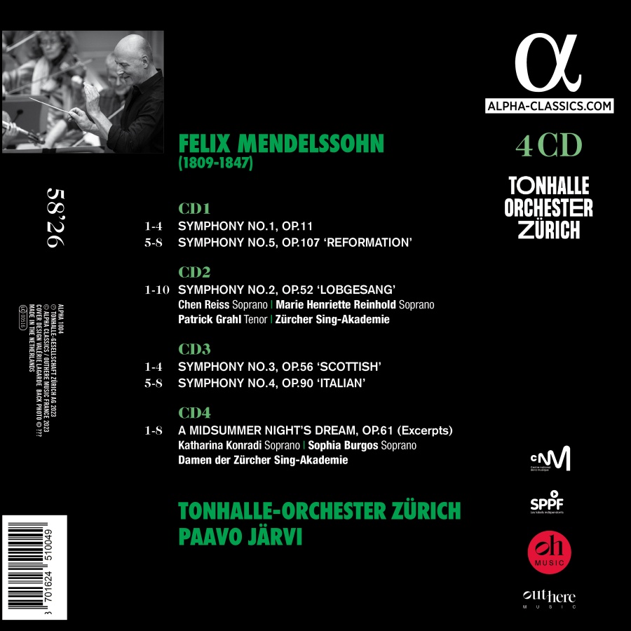 Mendelssohn: Symphonies - slide-1