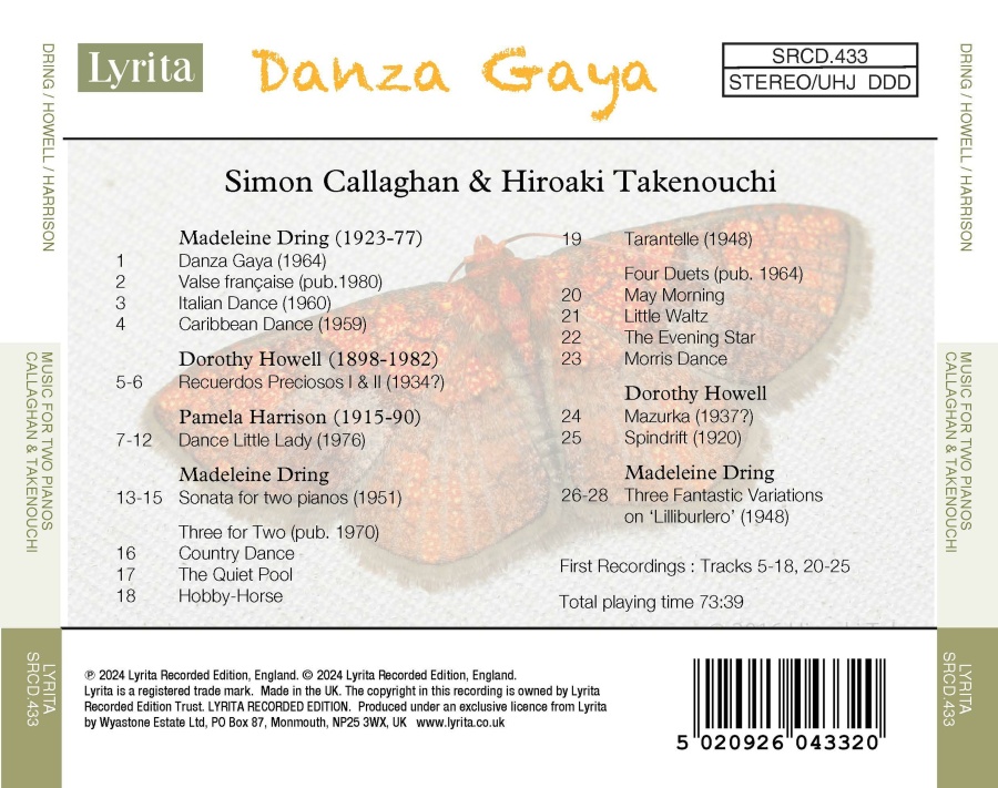 Danza Gaya - Music for Two Pianos - slide-1