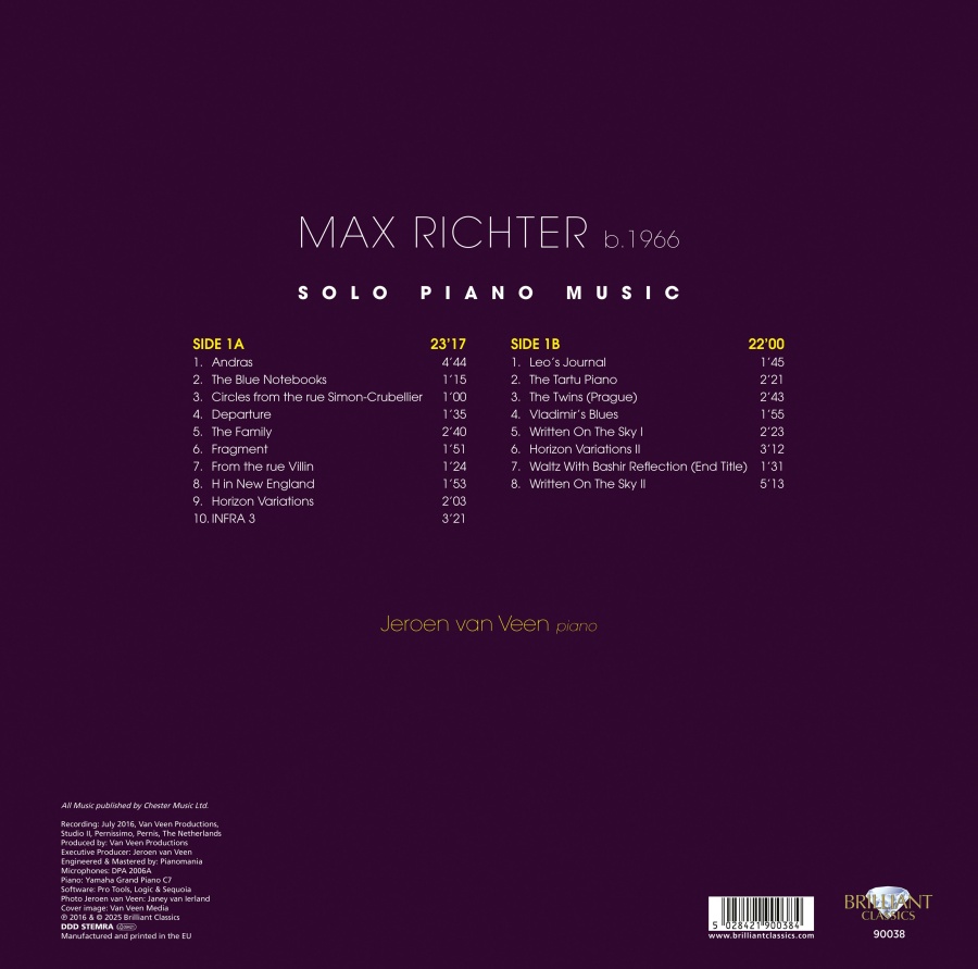 Richter: Solo Piano Music (LP) - slide-1