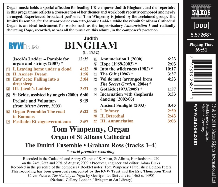 Bingham: Organ Music - slide-1