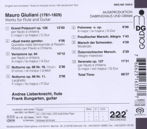 Mauro Giuliani: Works for Flute and Guitar - slide-1
