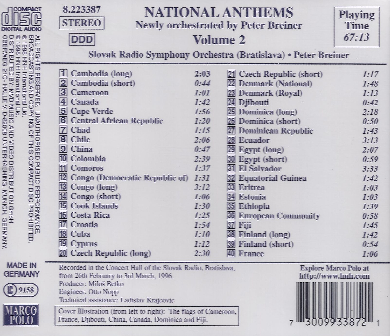 NATIONAL ANTHEMS vol. 2 - Cambodia, France - slide-1