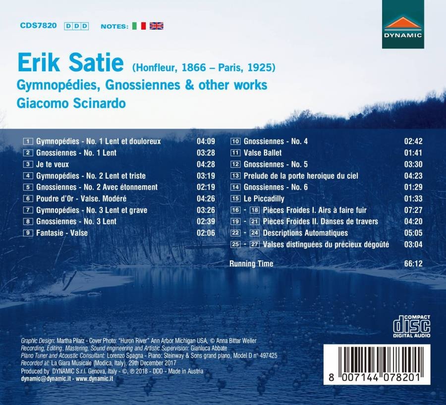 Satie: Gymnopédies, Gnossiennes & other works - slide-1