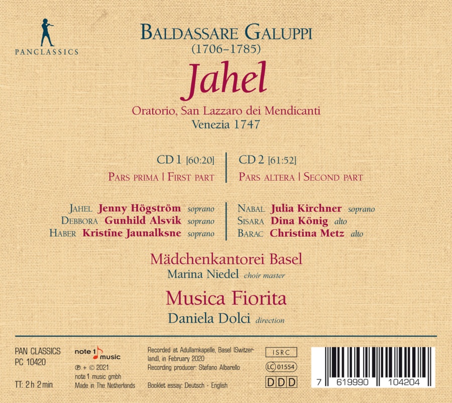 Galuppi: Jahel - slide-1