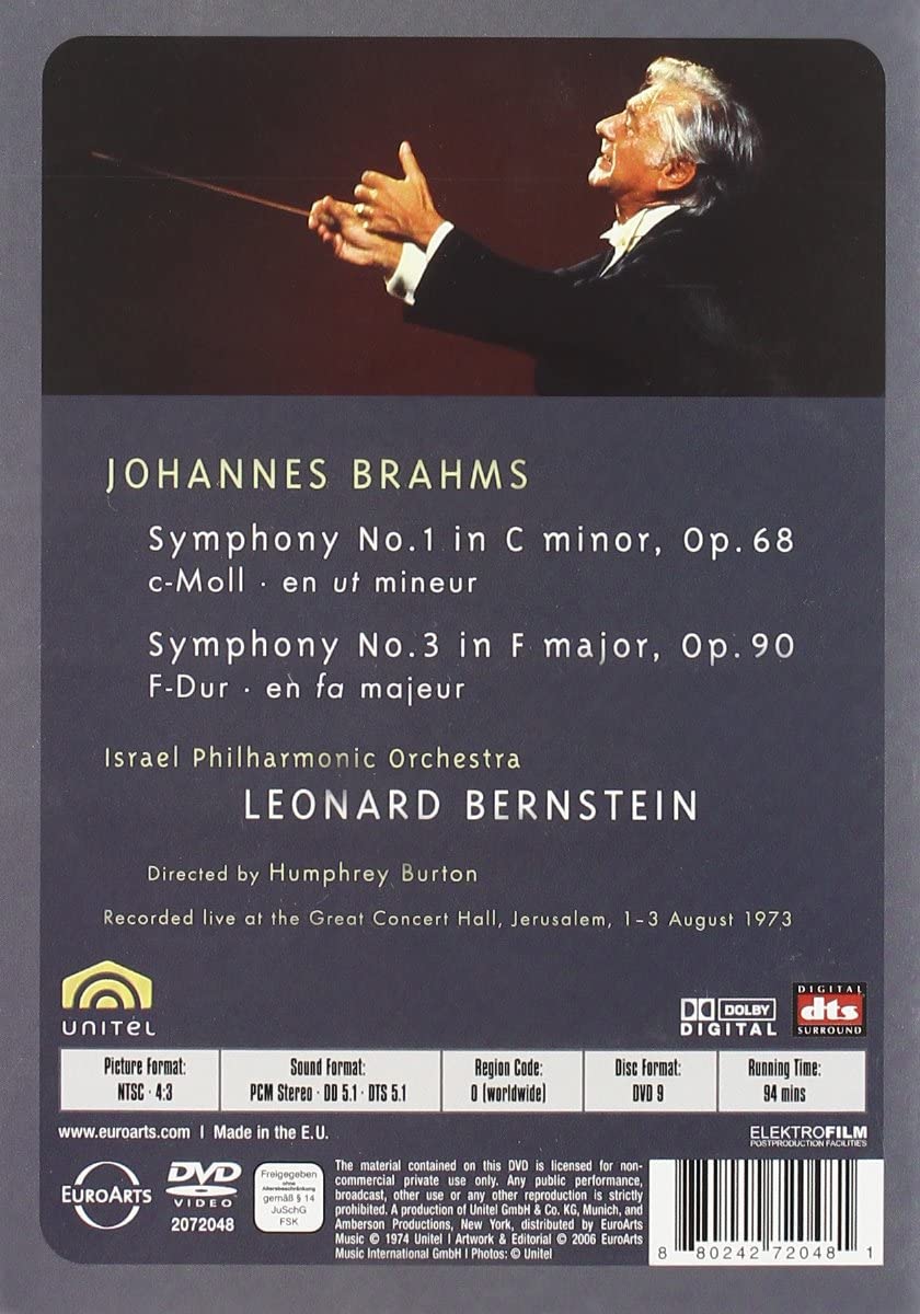 Brahms: Symphony no. 1 & 3 - slide-1