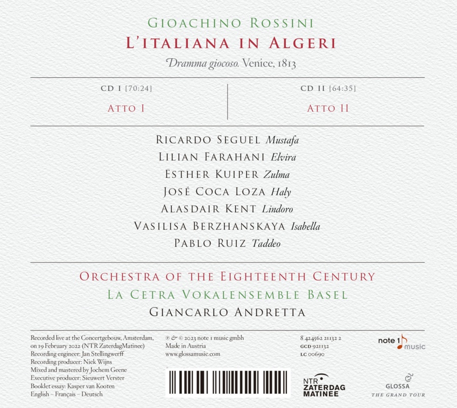 Rossini: L’italiana in Algeri - slide-1