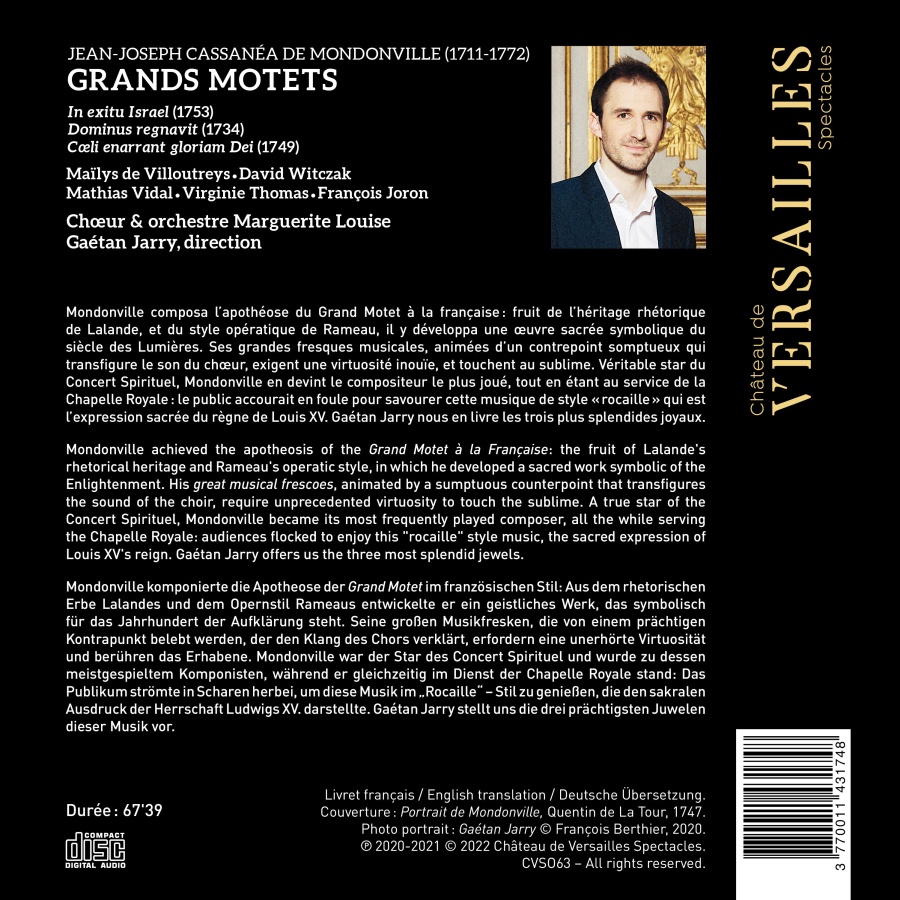 Mondonville: Grands Motets - slide-1