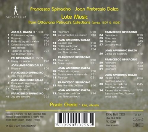Spinacino & Dalza: Lute Music - slide-1