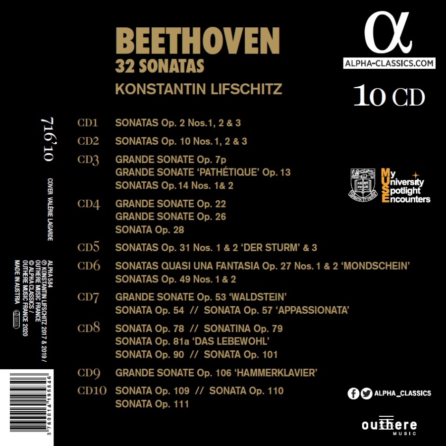 Beethoven: 32 Sonatas - slide-1