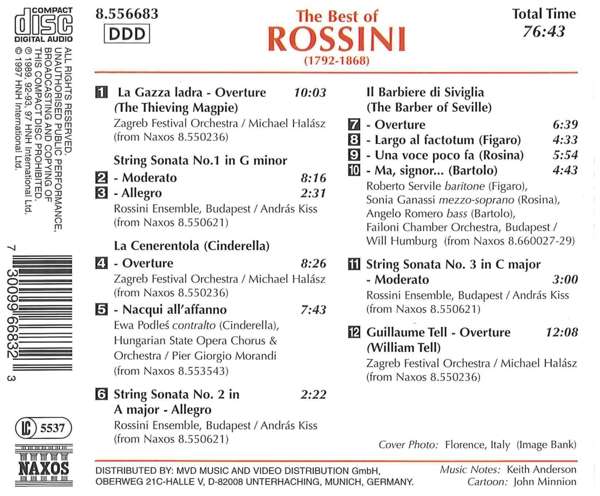 THE BEST OF ROSSINI - slide-1