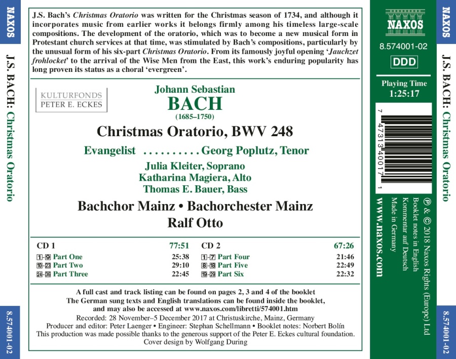 Bach: Christmas Oratorio - slide-1