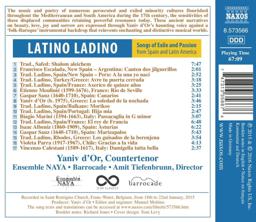 Latino Ladino - Songs of Exile and Passion from Spain and Latin America - slide-1