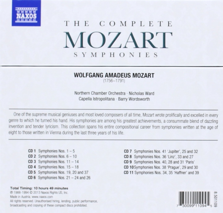 Mozart: Complete Symphonies - slide-1