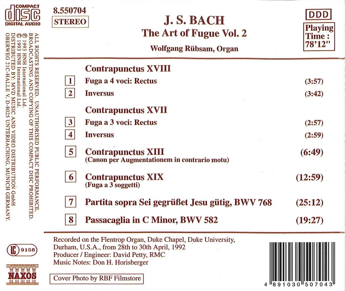 BACH: The Art of Fuge Vol. 2 - slide-1