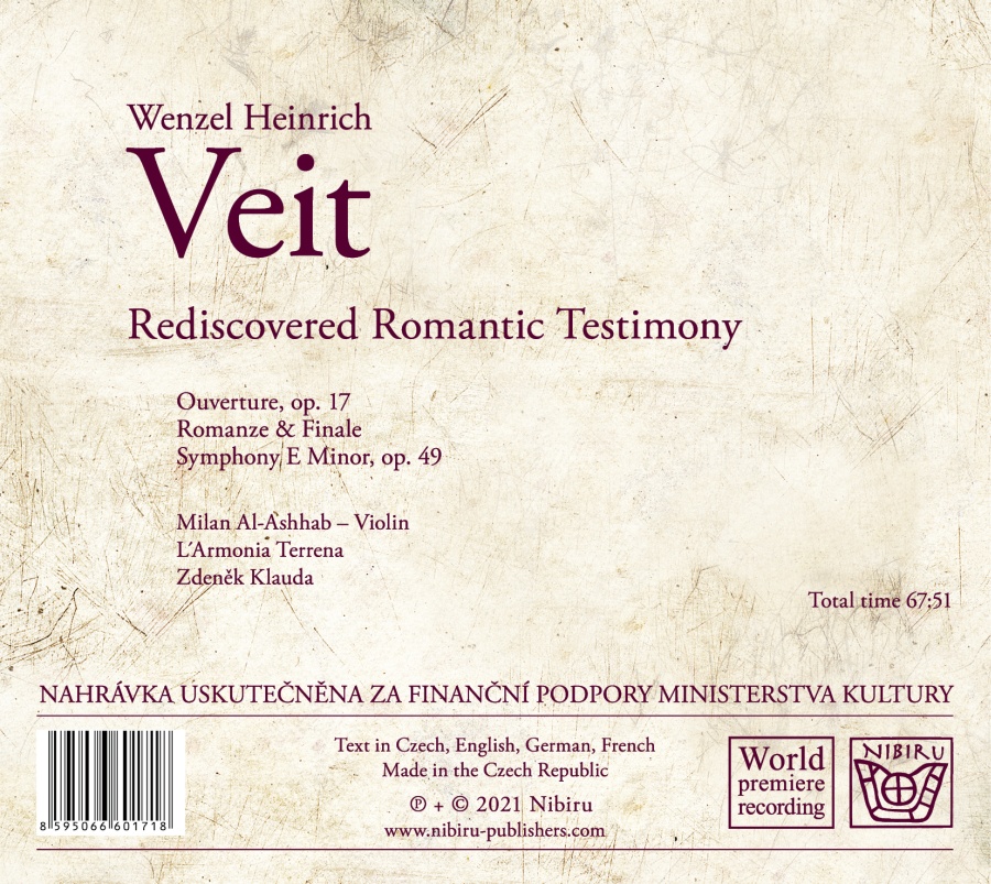 Veit: Rediscovered Romantic Testimony - slide-1