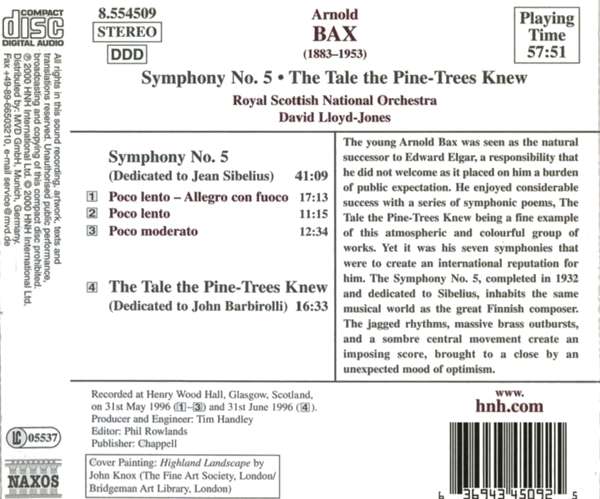 BAX: Symphony no. 5 - slide-1