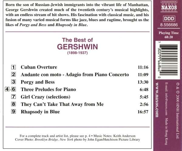 THE BEST OF GERSWHIN - slide-1