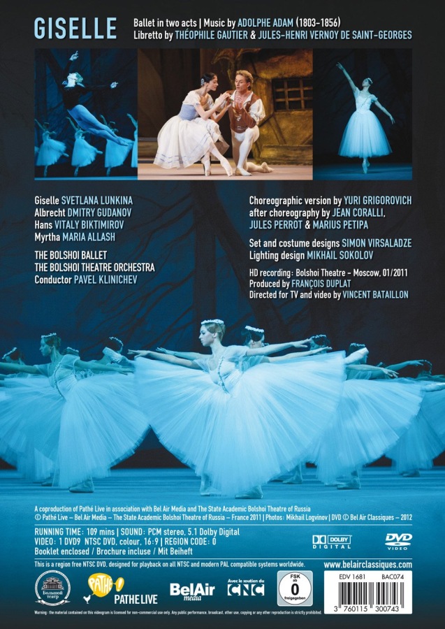 Adam: Giselle / Bolshoi Theatre - slide-1