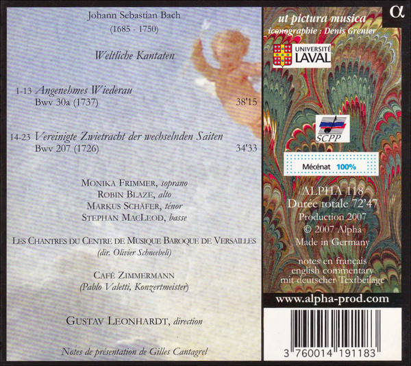 BACH: Weltliche Kantaten - slide-1