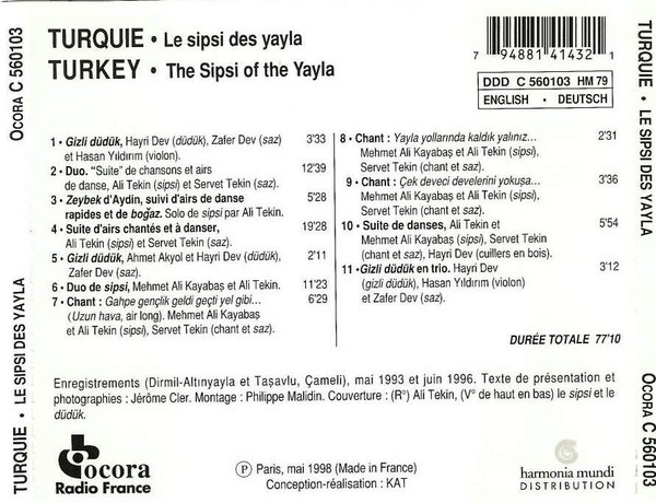 TURQUIE – Le Sipsi des yayla - slide-1