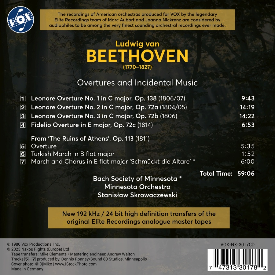 Beethoven: Overtures and Incidental Music - slide-1