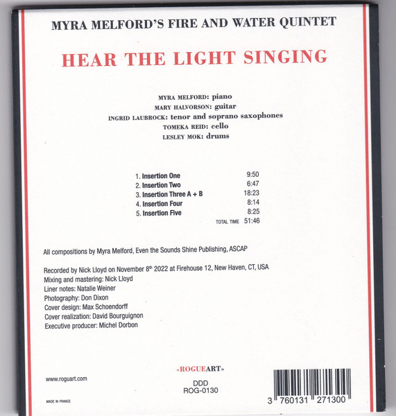 Myra Melford's Fire And Water Quintet – Hear The Light Singing - slide-1