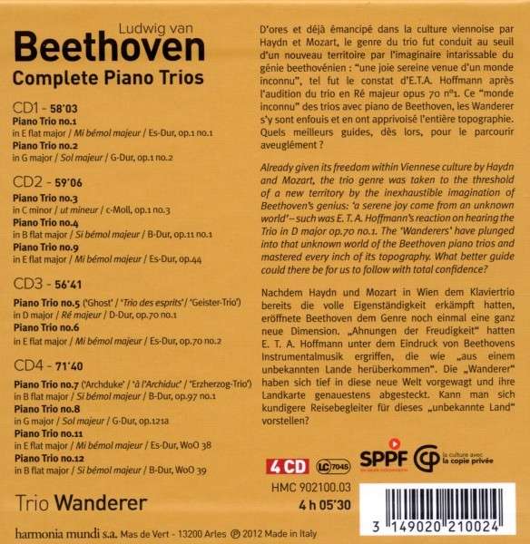 Beethoven: Complete Piano Trios - slide-1