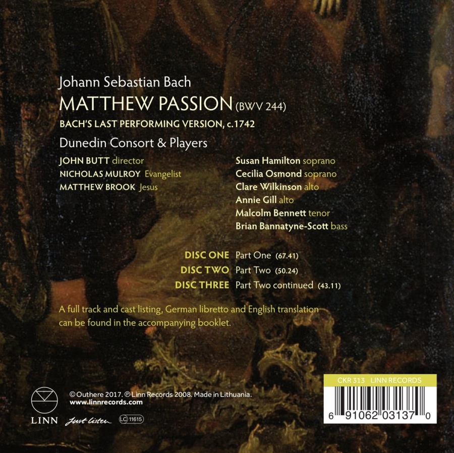 Bach: Matthew Passion BWV 244 - slide-1