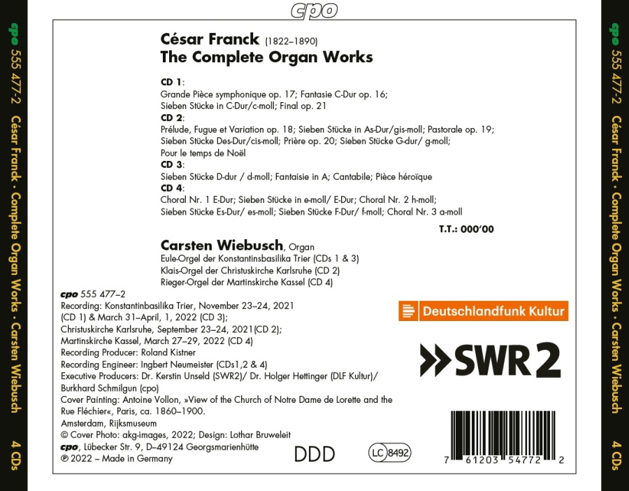 Franck: Complete Organ Works - slide-1