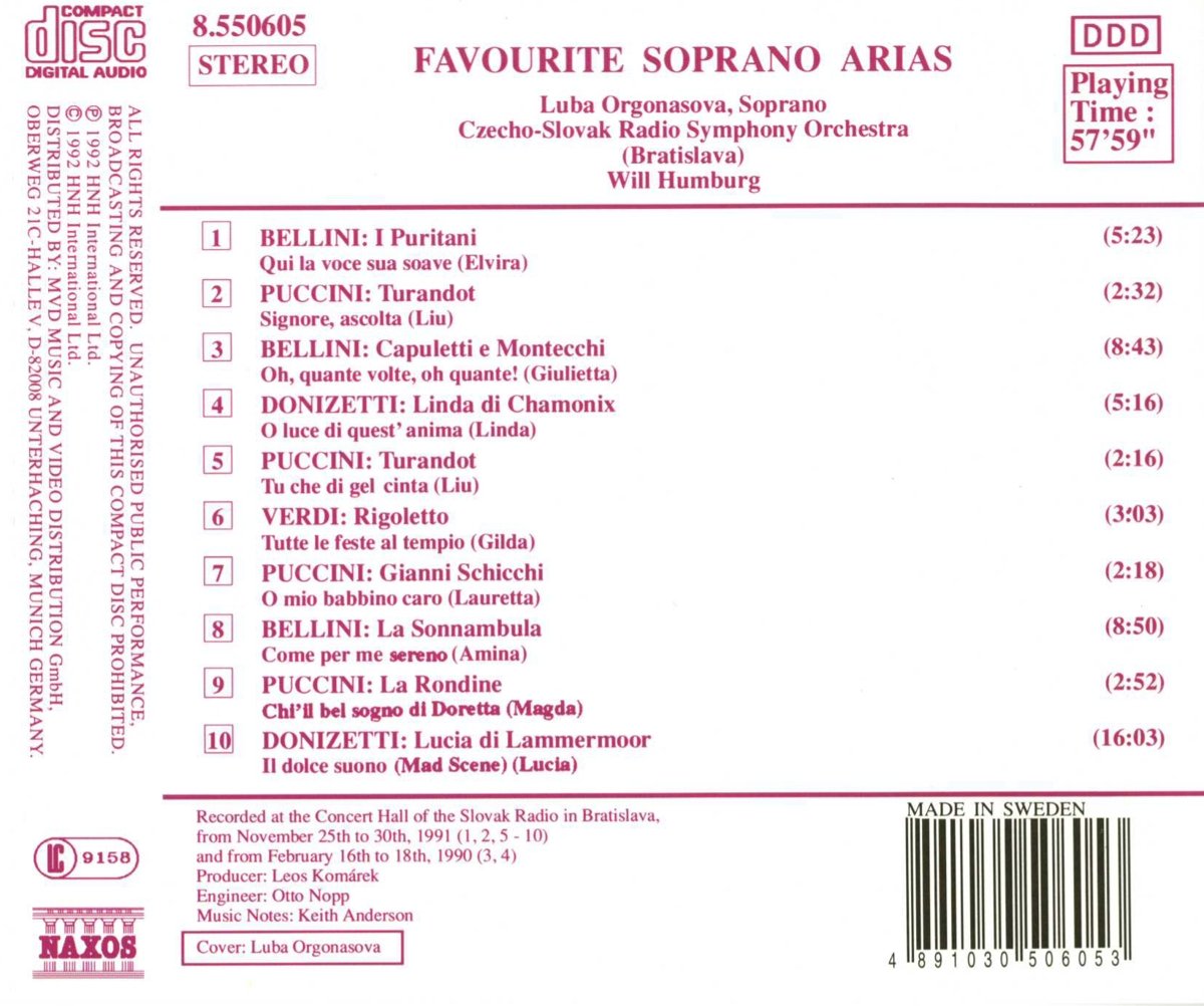 FAVOURITE SOPRANO ARIAS - slide-1