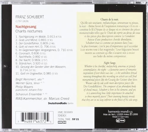 Schubert: Nachtgesang - slide-1