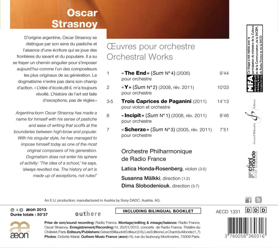 Strasnoy: Orchestral Works - slide-1