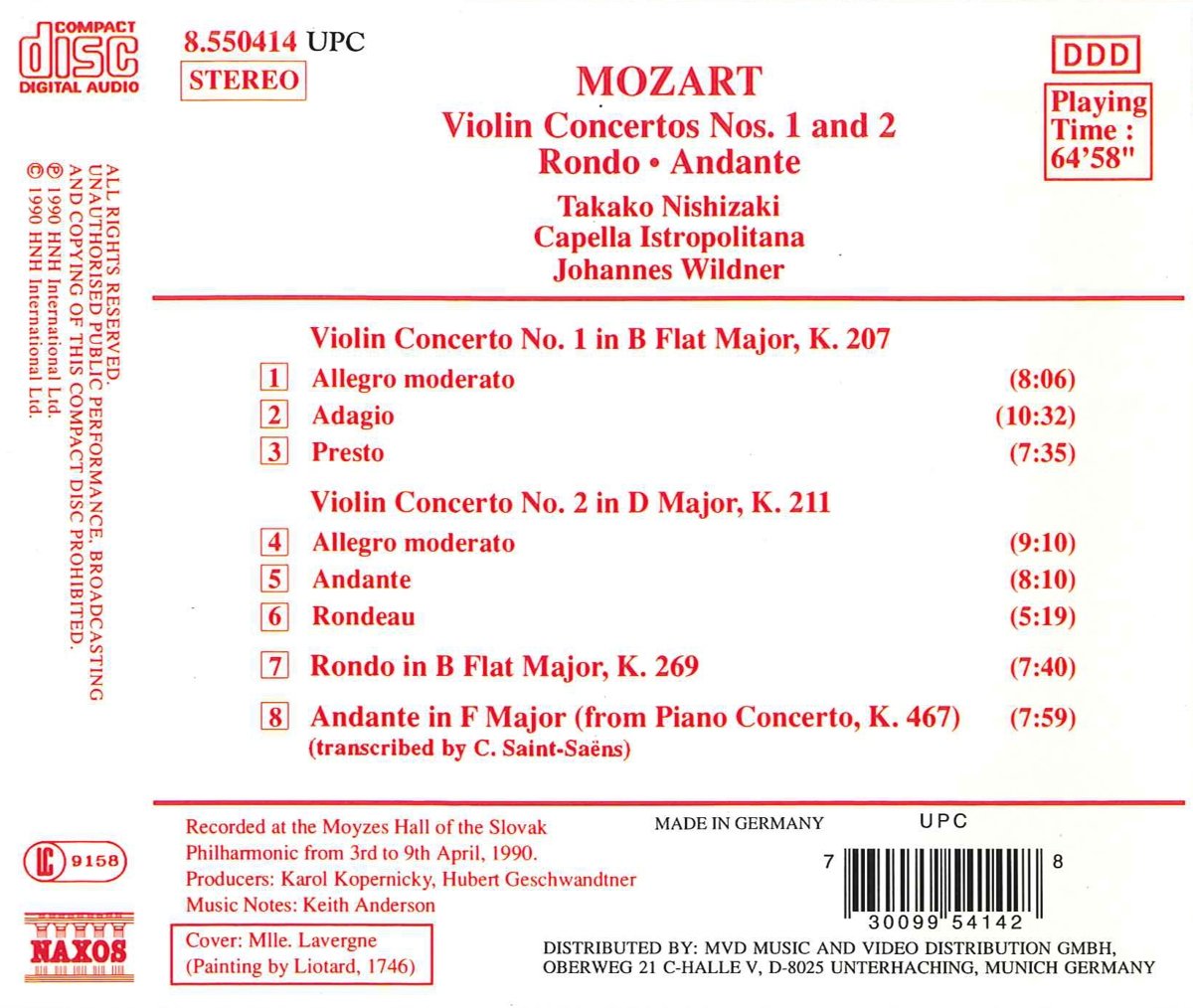 Mozart: Violin Concertos - slide-1