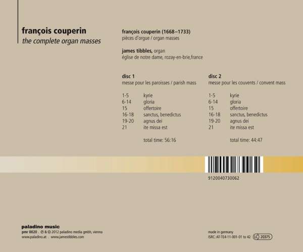 Couperin: The Complete Organ Masses - slide-1