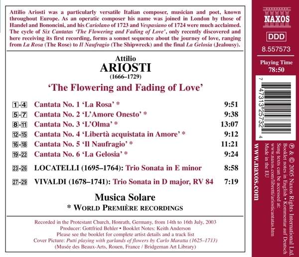 ARIOSTI: The flowering and fading of love - slide-1