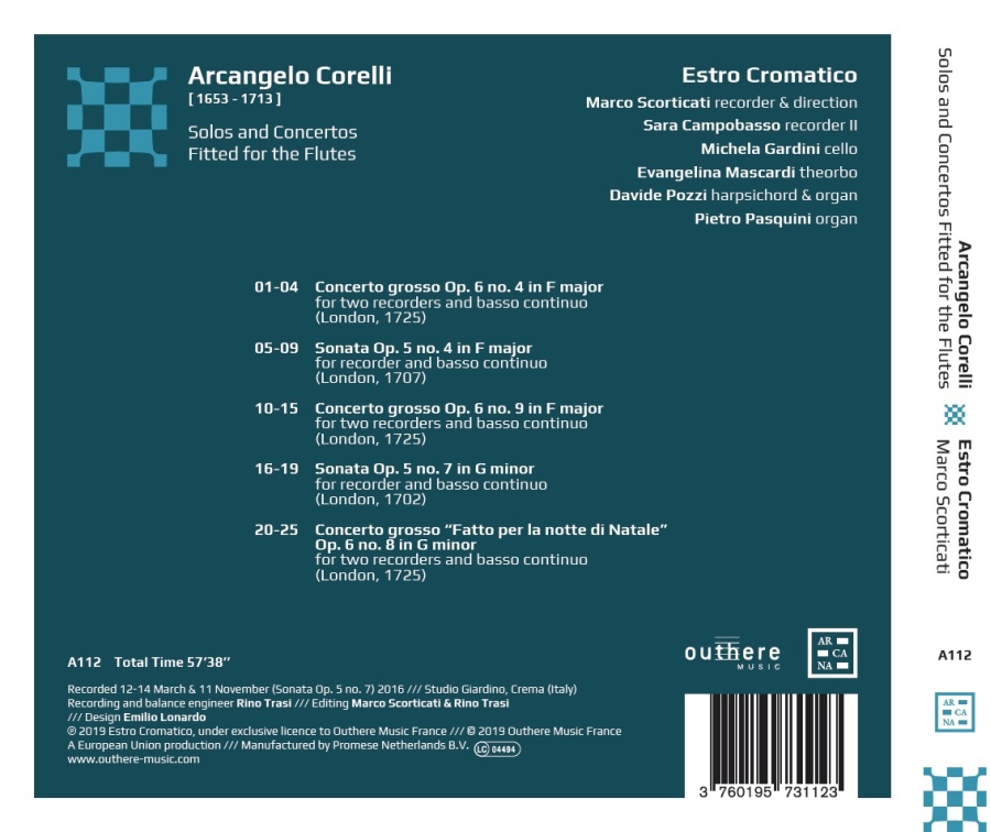 Corelli: Solos & Concertos Fitted for the Flutes - slide-1