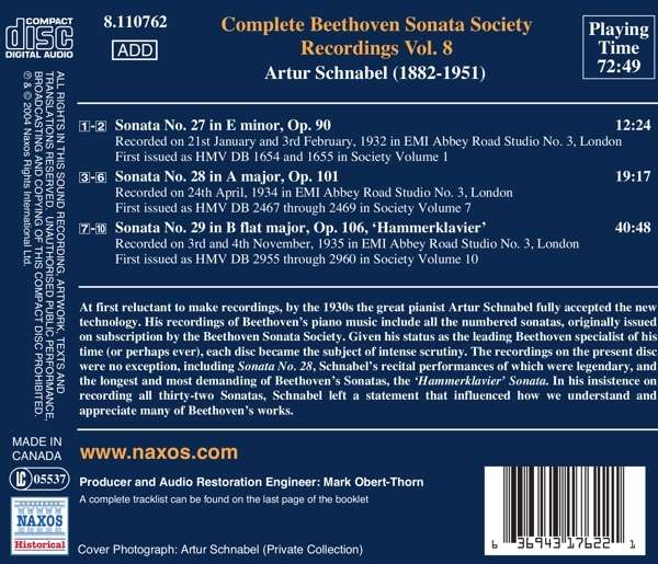 Beethoven: Piano Works, Vol. 8 - slide-1