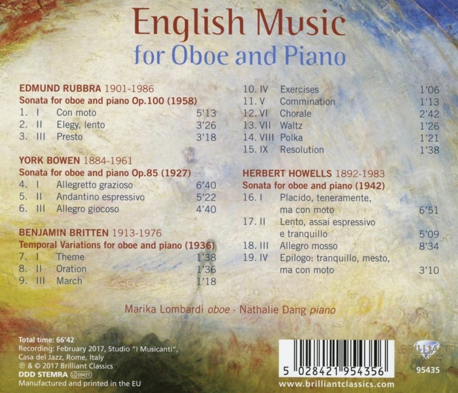 English Music for Oboe and Piano - slide-1