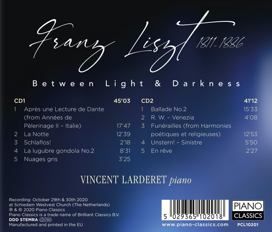 Liszt: Between Light & Darkness - Piano Works - slide-1