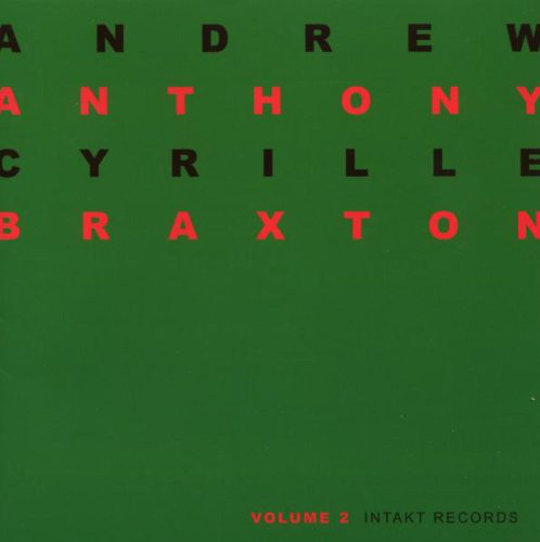 Braxton/Cyrille: Duo Vol2