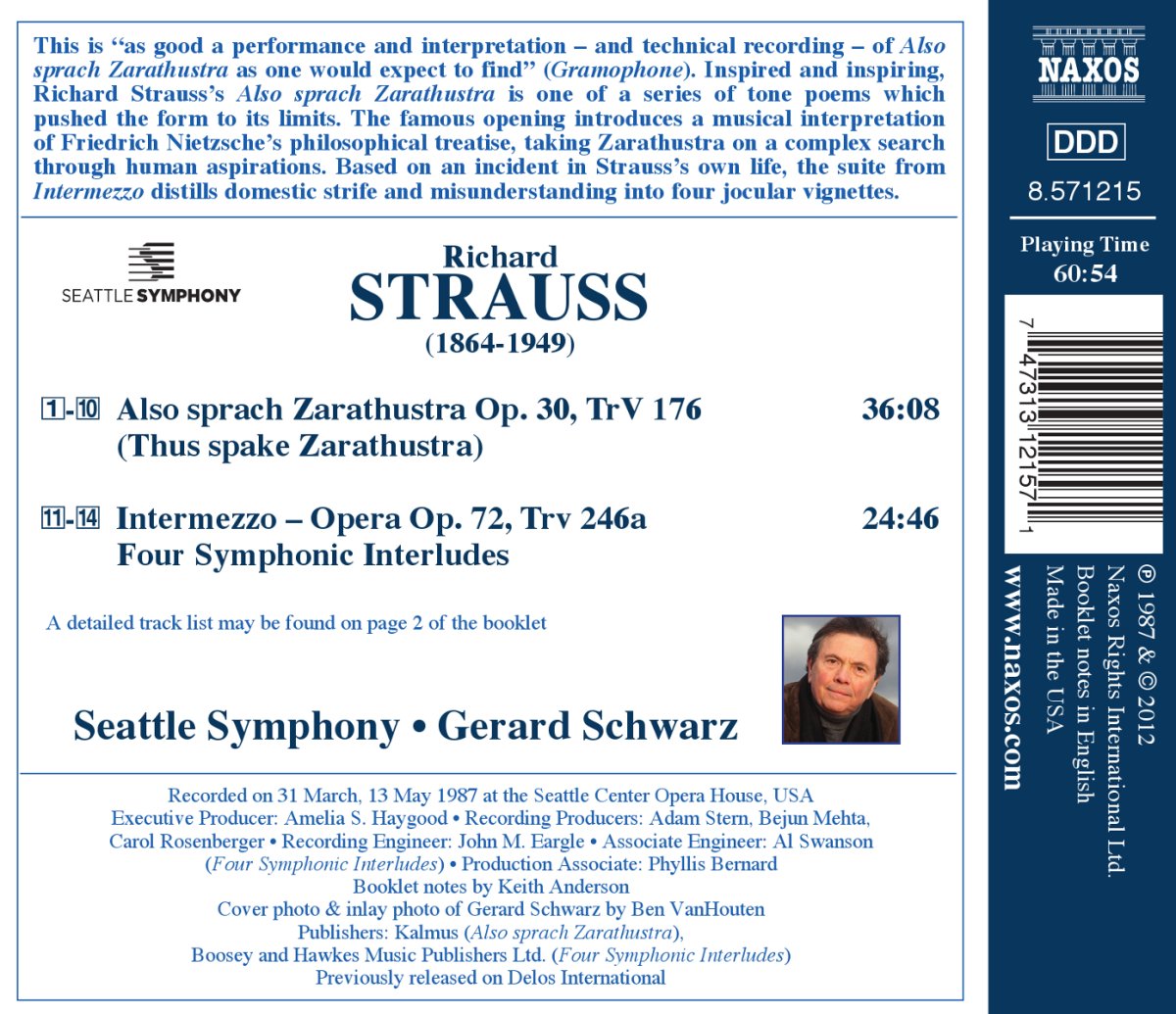 STRAUSS R.: Also sprach Zarathustra - slide-1